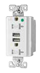 Photo of Eaton TR 8355 USB charging receptacle