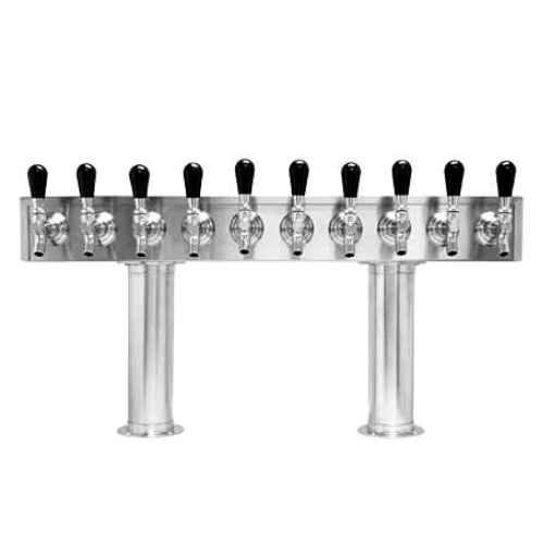MICRO MATIC DOUBLE-PEDESTAL AIR-COOLED DRAFT BEER TOWER
