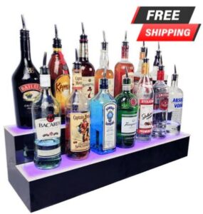 2-Step LED Liquor Display
