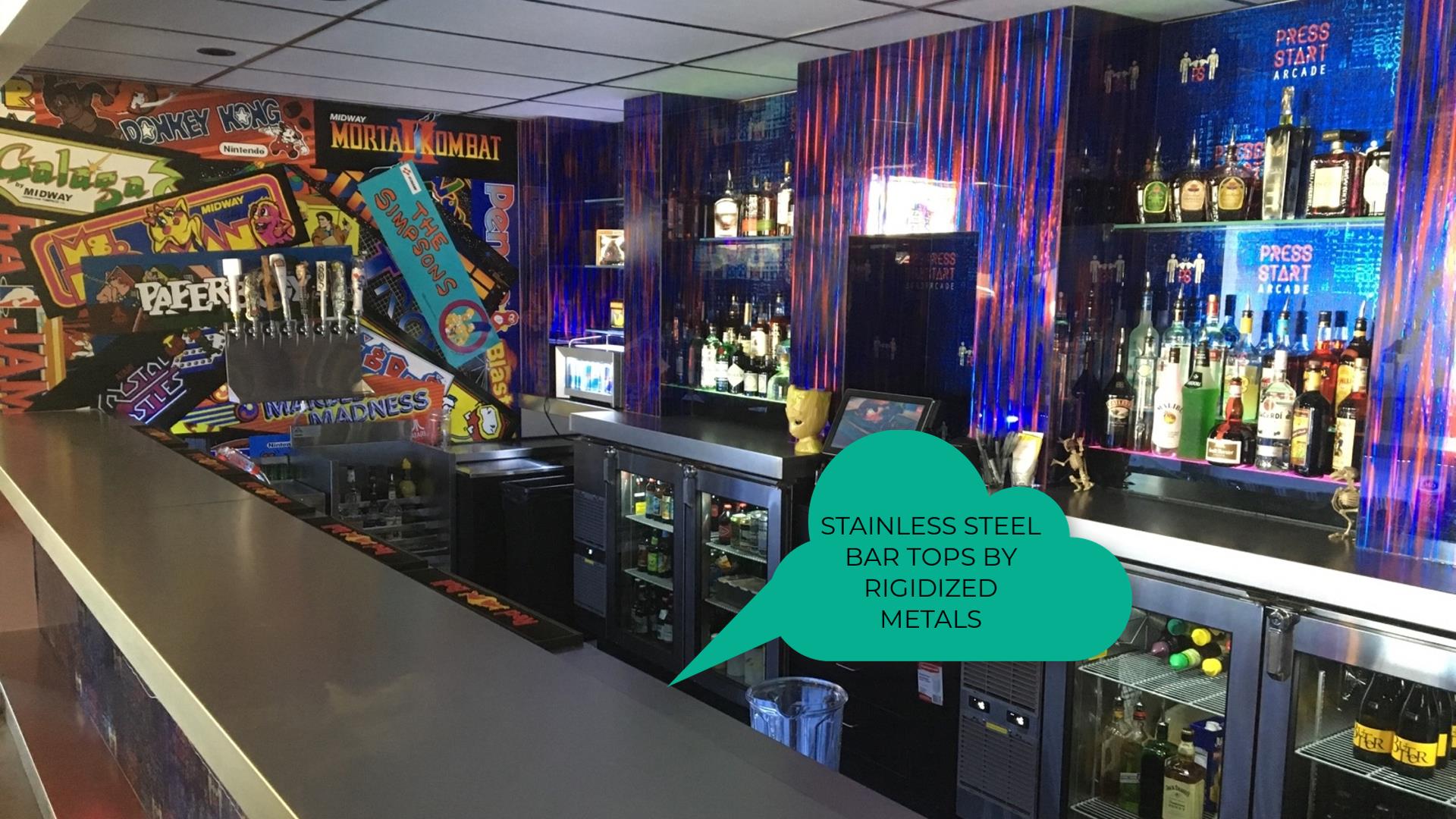 Bar design ideas how to design an arcade bar
