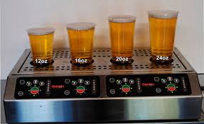 Photo of a Bottoms Up draft beer system