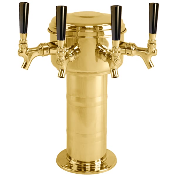 Photo of typical mushroom head air cooled beer tower