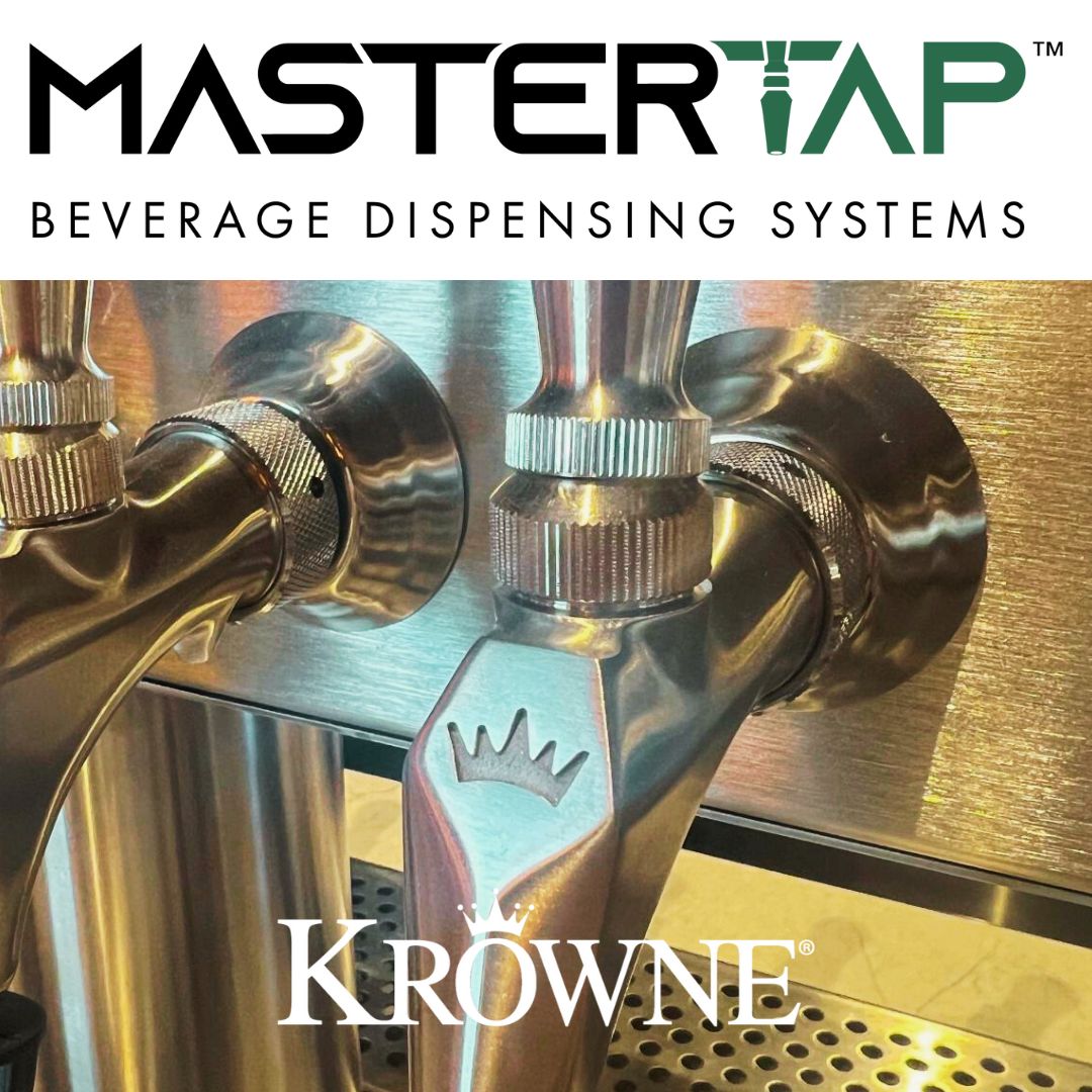 Krowne MasterTap beverage dispensing systems are disrupting the way people buy and sell draft beer systems